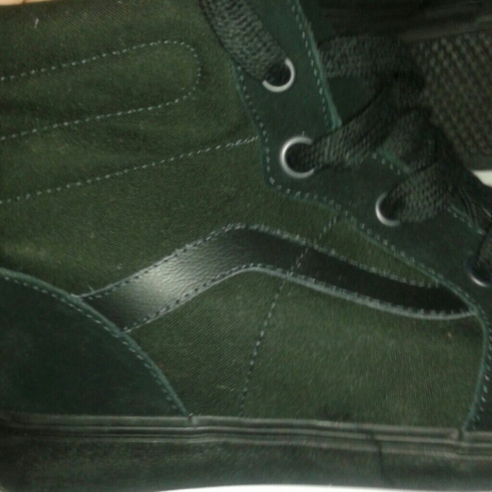 Vans Black Wedge Sneakers - Picture 4 of 4